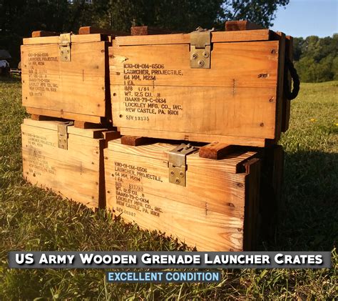 military metal box|military surplus wooden rifle crates.